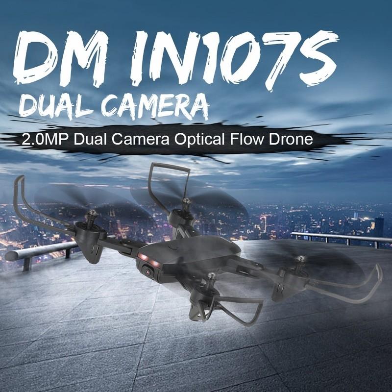 Tello vs SG700 vs DM107S 2.4G 4CH Wifi FPV 2.0MPデュアルHDカメラ 折りたたみ式 RCクワッドコーンドローン-RTF