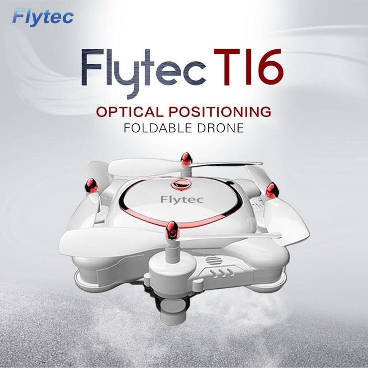 オプティカル フロー ポジショニング Flytec T16 折りたたみ Wifi FPV 480P カメラ RC クアッドコプター RTF 2.4GHz