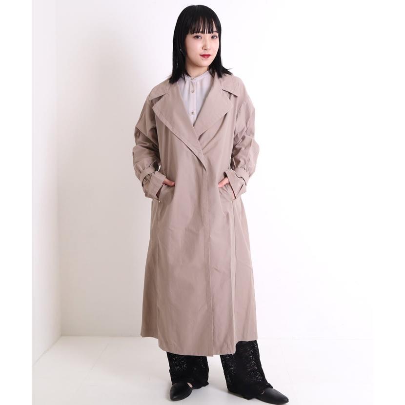 ガウンコート レディース ロングコート 春 スプリングコート 軽い 撥水コート きれいめ アウター 01 nq ジャッコランタンjack O Lantern 通販 Yahoo ショッピング