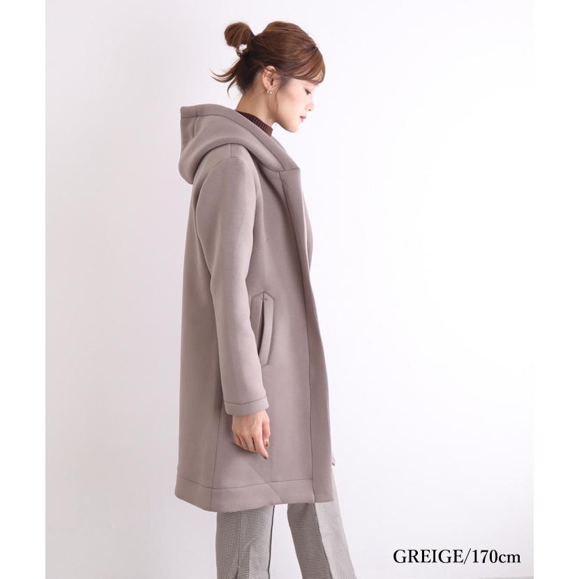 最大68 オフ ロングコート 黒 レディース 秋 冬 ロング フード コート 軽い 30代 40代 50代 ロングパーカー ジップアップ パーカー Recomenda Co