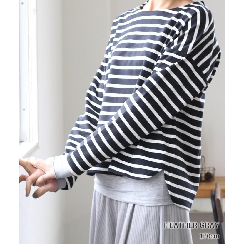 カットソー レディース 長袖 無地 ロンt ロング 白 黒 ふわてろ トップス 01 di ジャッコランタンjack O Lantern 通販 Yahoo ショッピング