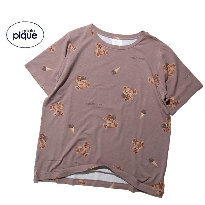 ジェラートピケ Gelato Pique ルームウェア Tシャツ レディース ベア 半袖 おしゃれ 春 夏 部屋着 パジャマ 母の日 Room 12 Pipn ジャッコランタンjackolantern 通販 Yahoo ショッピング