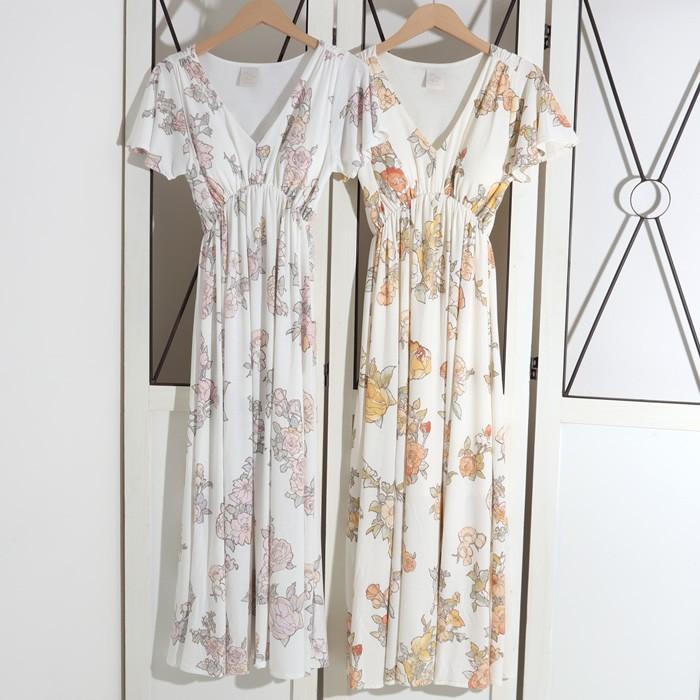 畝間 毎日 参加者 ジェラート ピケ 花 柄 ワンピース Columbia Readymade Com