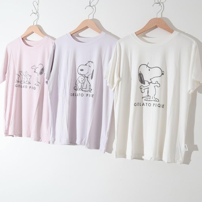 ジェラートピケ Gelato Pique スヌーピー ルームウェア Tシャツ レディース 夏 半袖 部屋着 パジャマ Room 12 Pioh ジャッコランタンjackolantern 通販 Yahoo ショッピング