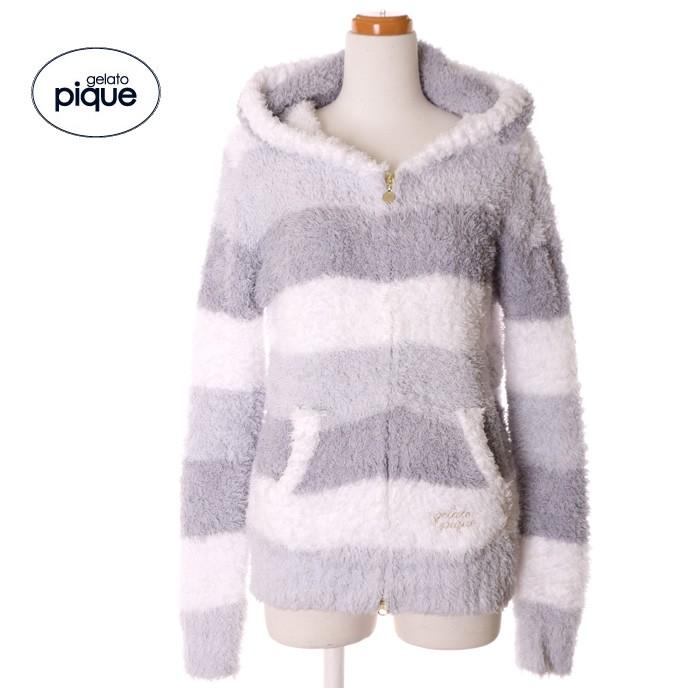 ジェラートピケ Gelato Pique レディース パーカー 暖かい 冬 上着