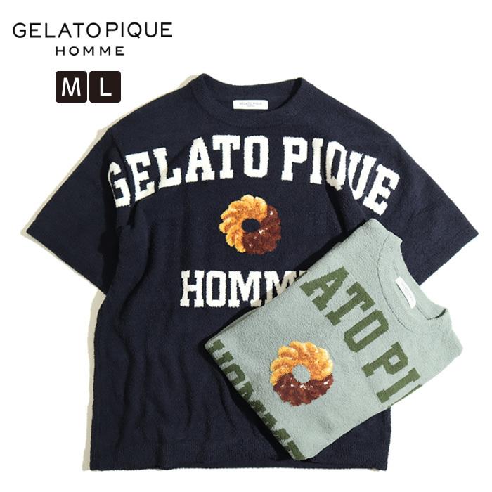 ジェラートピケ Gelato Pique メンズ ルームウェア プルオーバー Pmnt 半袖 夏 トップス パジャマ Room かわいい新作