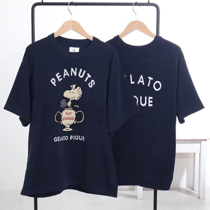 ジェラートピケ gelato pique ジェラピケ メンズ スヌーピー プル 