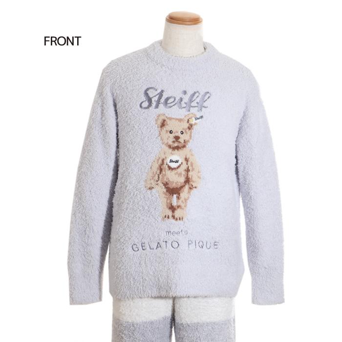 ジェラートピケ gelato pique パジャマ メンズ シュタイフ 上下セット