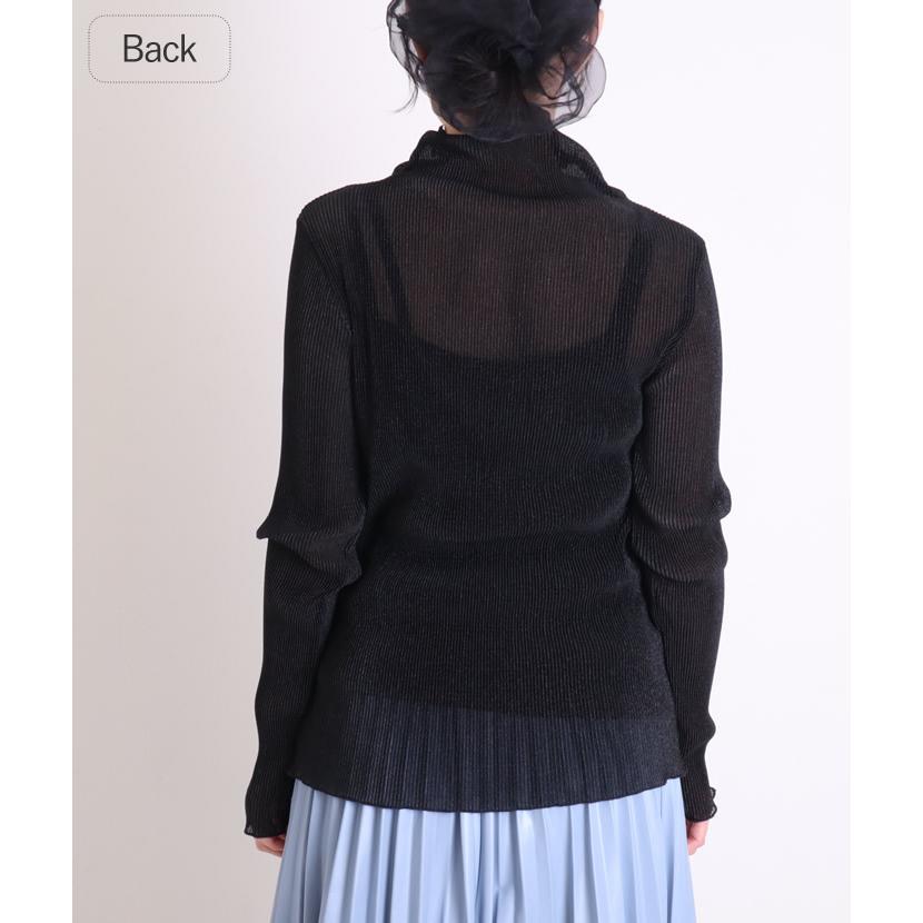 シアートップス シアーブラウス シアーシャツ 長袖 ハイネック シアー トップス インナー 93 oi ジャッコランタンjackolantern 通販 Yahoo ショッピング