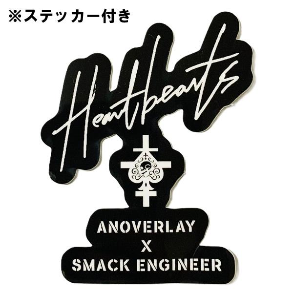 ANOVERLAY (lynch.晁直) × SMACK ENGINEER (スマックエンジニア)「MUD GRUNGE SWEAT」アンオーバーレイ 限定コラボスウェット 裏毛 ダメージ 黒ブラック グレー | SMACK ENGINEER | 07