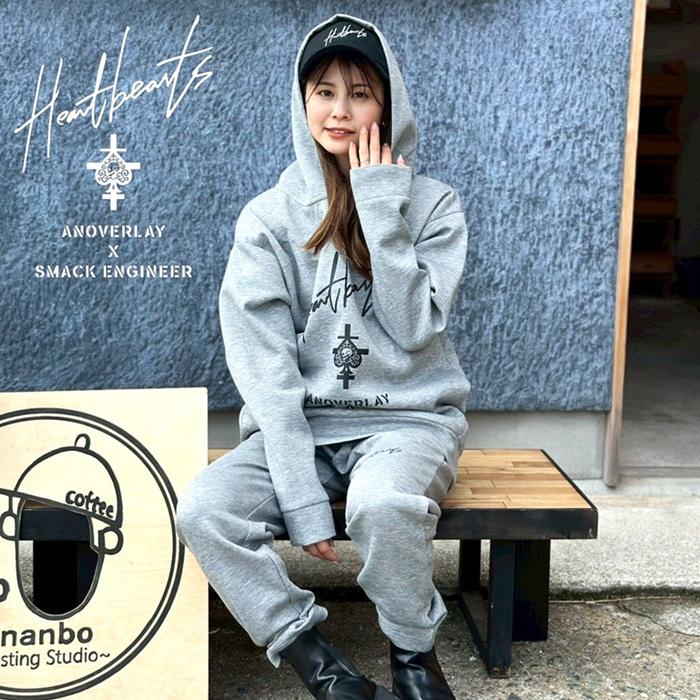 (15%OFF) ANOVERLAY (lynch.晁直) × SMACK ENGINEER (スマックエンジニア)「DOUBLE KNIT PARKA」アンオーバーレイ 限定ダンボールニットプルオーバーパーカー_17