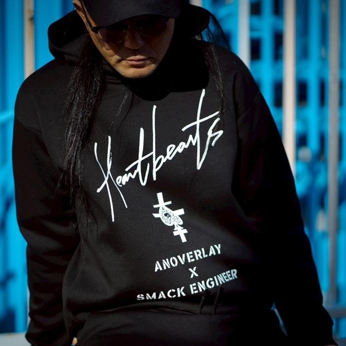 (15%OFF) ANOVERLAY (lynch.晁直) × SMACK ENGINEER (スマックエンジニア)「DOUBLE KNIT PARKA」アンオーバーレイ 限定ダンボールニットプルオーバーパーカー_18