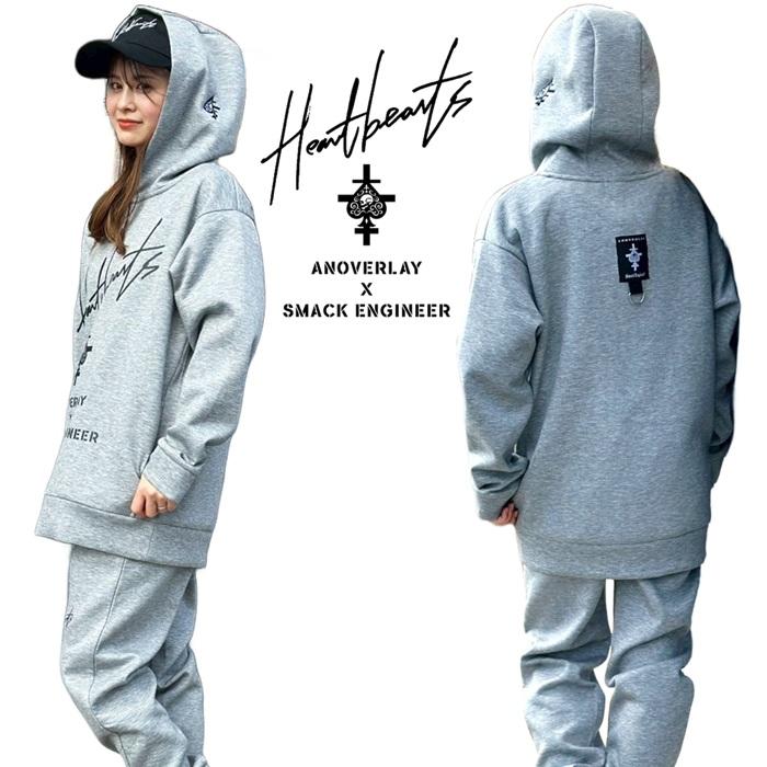 (15%OFF) ANOVERLAY (lynch.晁直) × SMACK ENGINEER (スマックエンジニア)「DOUBLE KNIT PARKA」アンオーバーレイ 限定ダンボールニットプルオーバーパーカー_2