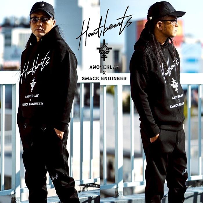 (15%OFF) ANOVERLAY (lynch.晁直) × SMACK ENGINEER (スマックエンジニア)「DOUBLE KNIT PARKA」アンオーバーレイ 限定ダンボールニットプルオーバーパーカー_3