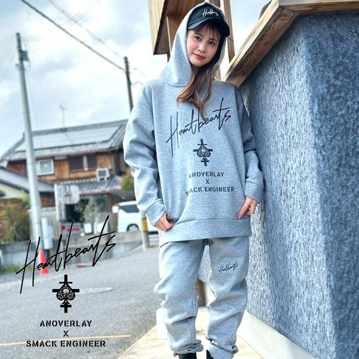 (15%OFF) ANOVERLAY (lynch.晁直) × SMACK ENGINEER (スマックエンジニア)「DOUBLE KNIT PARKA」アンオーバーレイ 限定ダンボールニットプルオーバーパーカー_4