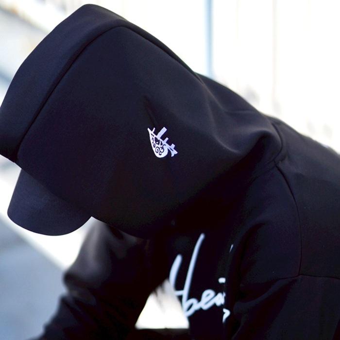 (15%OFF) ANOVERLAY (lynch.晁直) × SMACK ENGINEER (スマックエンジニア)「DOUBLE KNIT PARKA」アンオーバーレイ 限定ダンボールニットプルオーバーパーカー_5
