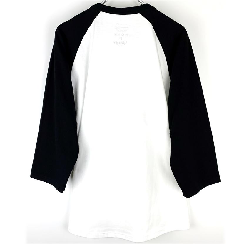 DEVILOCK デビロック「FIRE TATTOO RAGLAN TEE」ラグランＴシャツ 七分袖 五分袖 黒 白 ブラック ホワイト デビル 悪魔 炎 メンズレディース Rogia | DEVILOCK | 02