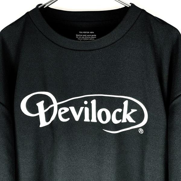 DEVILOCK デビロック「DAIMLER DRY TEE」半袖ドライTシャツ 速乾 夏 涼しい オーバーサイズ ビッグ BIG スポーツウェア 黒 ブラック メンズレディース Rogia | DEVILOCK | 02