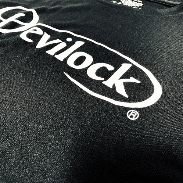 DEVILOCK デビロック「DAIMLER DRY TEE」半袖ドライTシャツ 速乾 夏 涼しい オーバーサイズ ビッグ BIG スポーツウェア 黒 ブラック メンズレディース Rogia | DEVILOCK | 04