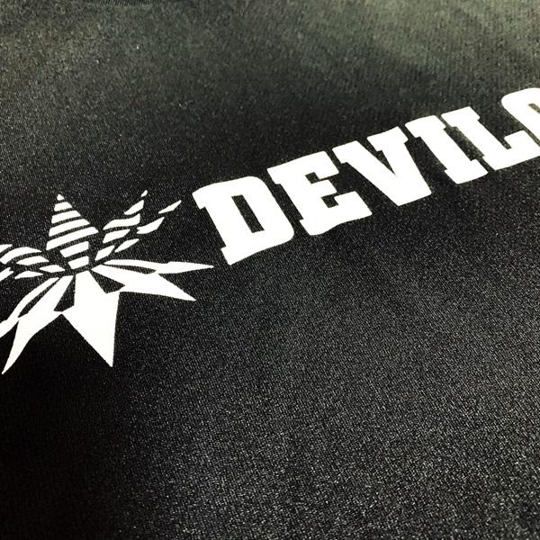 DEVILOCK デビロック「VECTOR DRY TEE」半袖ドライTシャツ 速乾 夏 涼しい オーバーサイズ ビッグ BIG スポーツウェア 黒 ブラック メンズレディース Rogia | DEVILOCK | 04