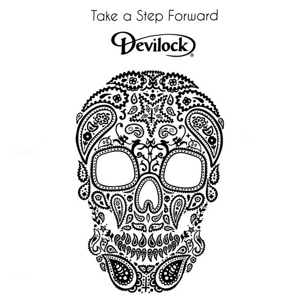 DEVILOCK デビロック「MEXICAN SKULL TEE」半袖Tシャツ オーバーサイズ 黒白 ブラック ホワイト スカル ドクロ ロゴ メンズレディース BIG ビッグT バンド Rogia | DEVILOCK | 06