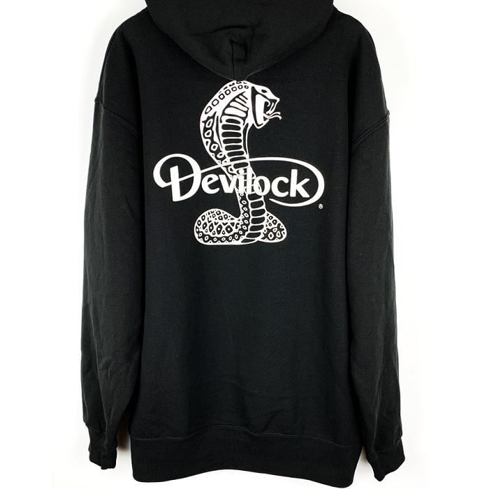 DEVILOCK デビロック「DAIMLER & COBRA HOODIE」プルオーバーパーカー オーバーサイズ ビッグ 裏パイルスウェット バックプリント 蛇 ヘビ コブラ スネーク | DEVILOCK | 02