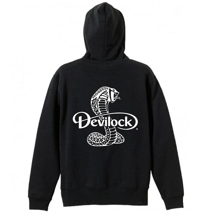 DEVILOCK デビロック「DAIMLER & COBRA HOODIE」プルオーバーパーカー オーバーサイズ ビッグ 裏パイルスウェット バックプリント 蛇 ヘビ コブラ スネーク | DEVILOCK | 04