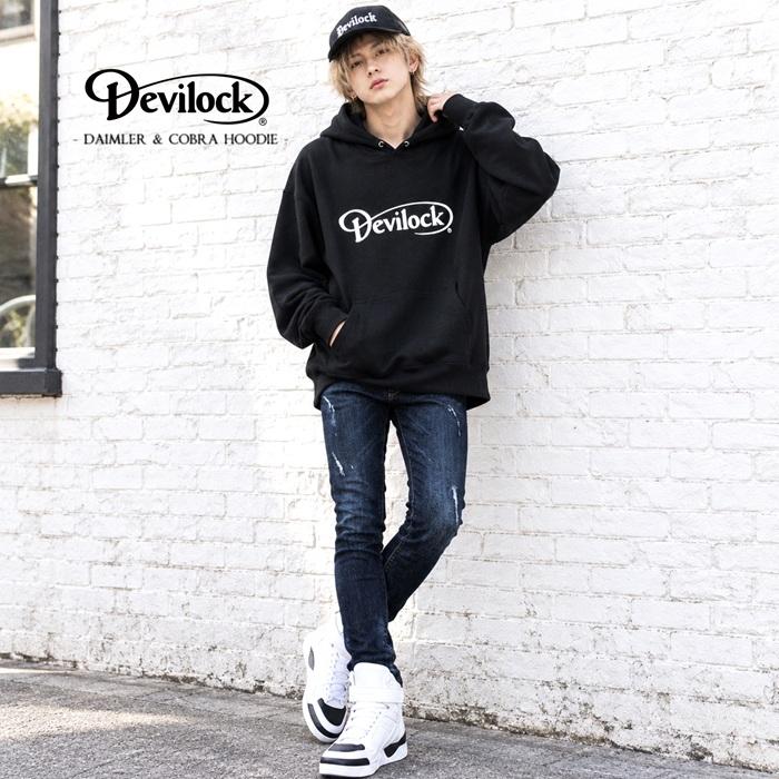 DEVILOCK デビロック「DAIMLER & COBRA HOODIE」プルオーバーパーカー オーバーサイズ ビッグ 裏パイルスウェット バックプリント 蛇 ヘビ コブラ スネーク | DEVILOCK | 05