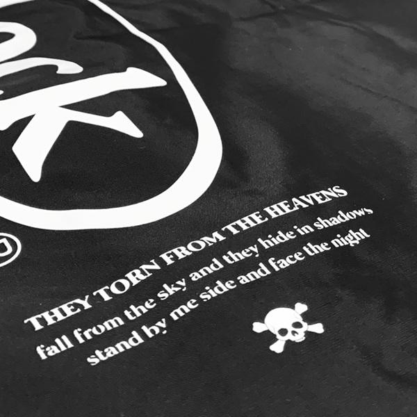 DEVILOCK デビロック「VERTICAL DAIMLER COACH JACKET」コーチジャケット ジャンパー ウインドブレーカー ナイロン 軽量 黒ブラック スカル ドクロ Rogia | DEVILOCK | 06