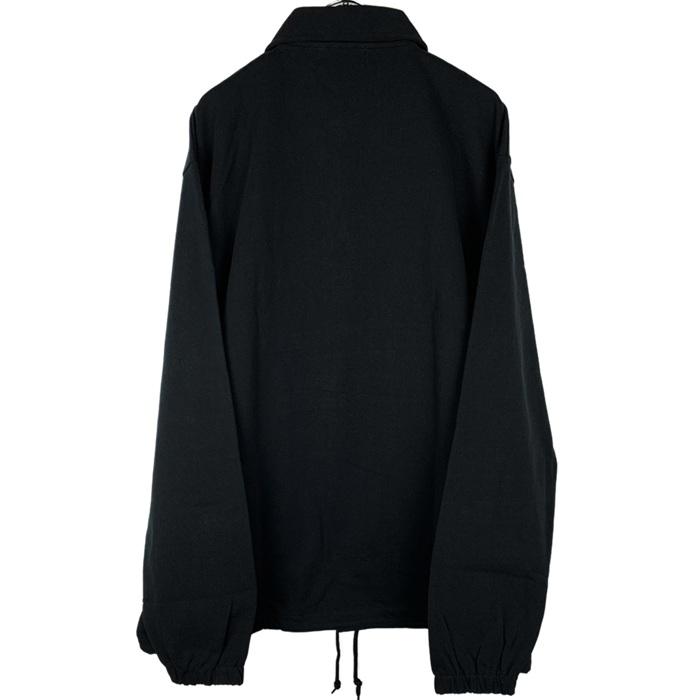 DEVILOCK デビロック「VECTOR LOGO COTTON COACH JACKET」コットンコーチジャケット シャツカーデ ジャンパー ウインドブレーカー 軽量 黒ブラック Rogia | DEVILOCK | 04