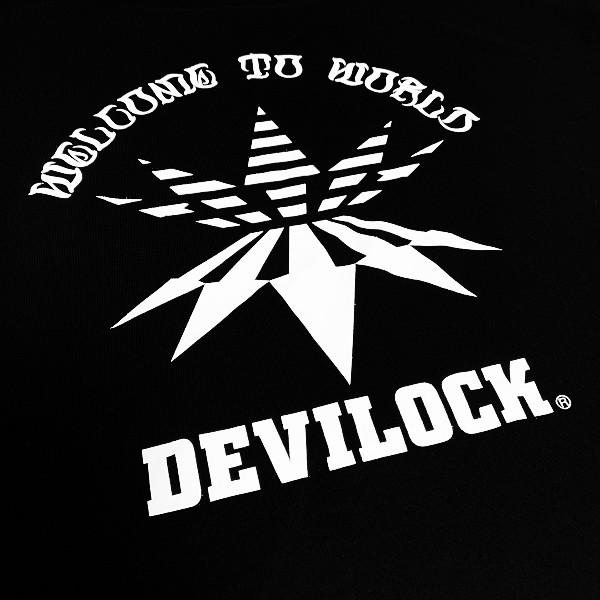 DEVILOCK デビロック「VECTOR LOGO COTTON COACH JACKET」コットンコーチジャケット シャツカーデ ジャンパー ウインドブレーカー 軽量 黒ブラック Rogia | DEVILOCK | 07