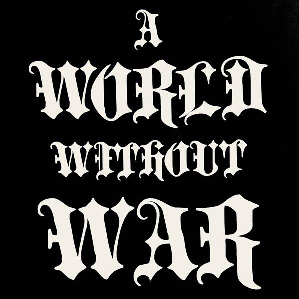 DEVILOCK デビロック「A WORLD WITHOUT WAR HOODIE」プルオーバーパーカー オーバーサイズフーディー 裏パイルスウェット 黒ブラック XL 2L3L4L バックプリント | DEVILOCK | 07