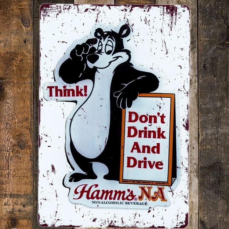 Hamm's Bear ハムズ ベア ブリキ看板 メタルサインプレート サインボード アメリカン雑貨 ビンテージ ヴィンテージ ナンバープレート A4 アートパネル ギフト |  | 01