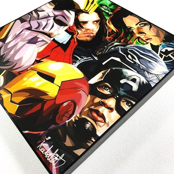 AVENGERS アベンジャーズ INFINITY WAR「ポップアートパネル Keetatat 