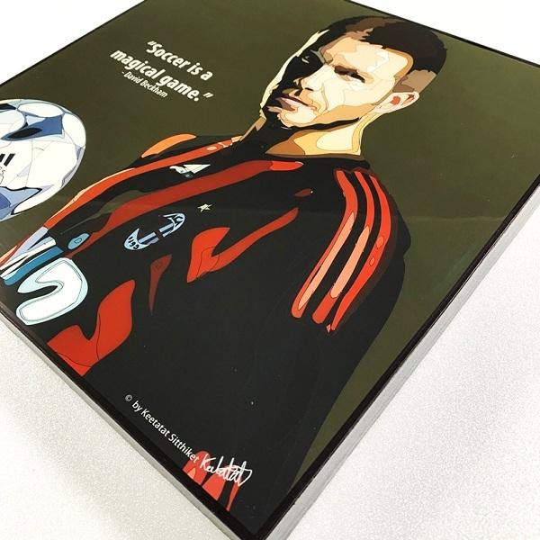 David Beckham (6) デヴィッド ベッカム「ポップアートパネル Keetatat