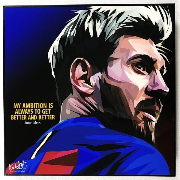 サッカー選手 ポスター メッシの商品一覧 通販 Yahoo ショッピング