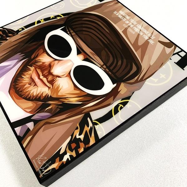 NIRVANA ニルヴァーナ (6) Kurt Cobain カート コバーン「ポップアート
