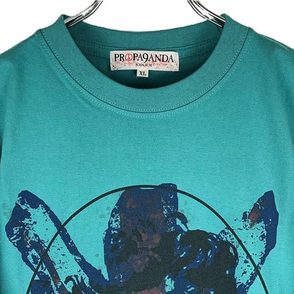 PROPA9ANDA プロパガンダ「RADICAL QUEEN TEE」半袖Tシャツ 黒