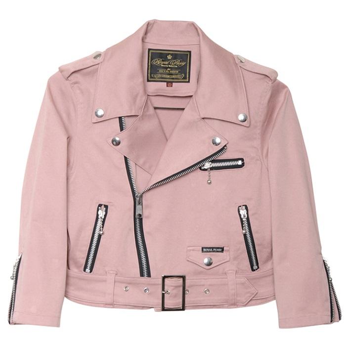 ROYAL PUSSY ロイヤルプッシー「STRETCH SHORT RIDERS JACKET ROYAL PUSSY ロイヤルプッシー「STRETCH SHORT RIDERS JACKET
