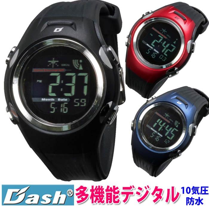 メンズ 腕時計 電波 ソーラー Dash ブランド ウォッチ リチウム 人気 デュアルパワー駆動 大人気 Ad選べる3色 送料無料 Ad Jackal 通販 Yahoo ショッピング