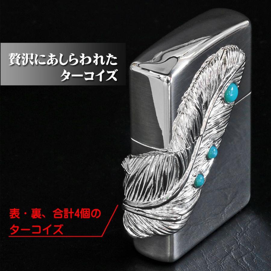 ZIPPO zippo(ジッポー）スターリングシルバー ビッグフェザー