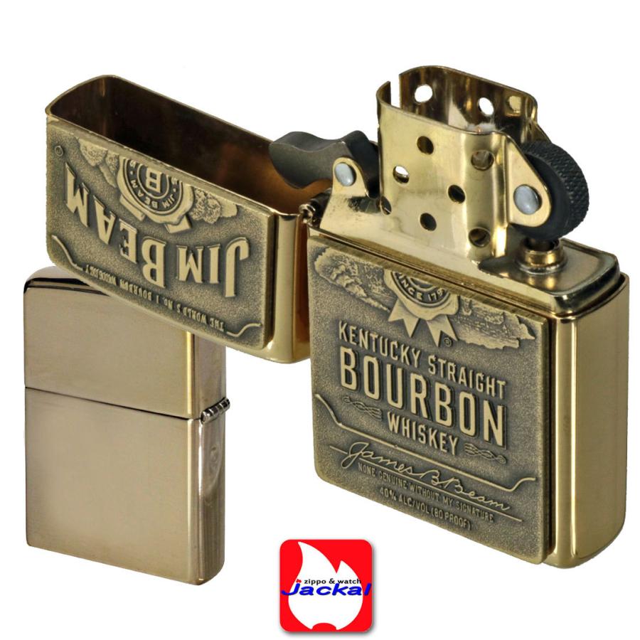zippo ジッポーライター ジムビーム 929 酒 プレゼント ネコポス可送料無料の画像