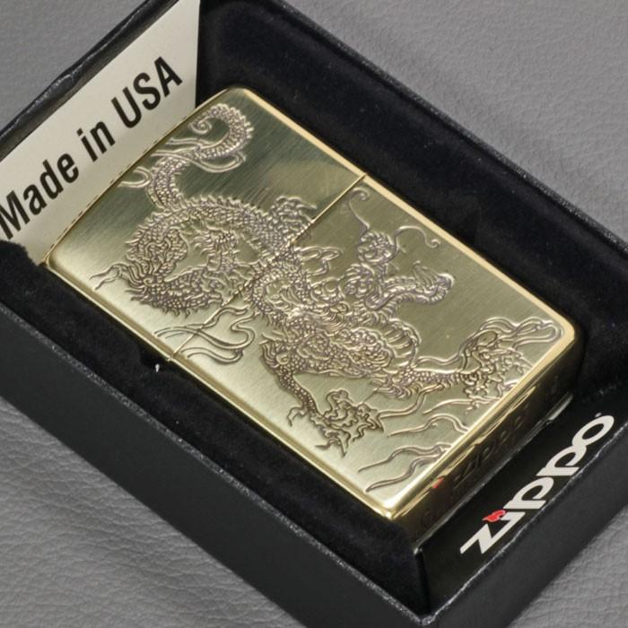 ブラスポリッシュ 父の日zippo(ジッポーライター)和柄 龍 真鍮古 ブラスポリッシュ 父の日zippo(ジッポーライター)和柄 龍 真鍮古