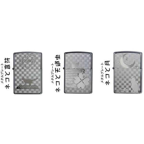 ZIPPO（ジッポー） ジッポーライター ネコとてんとうむし メタル 