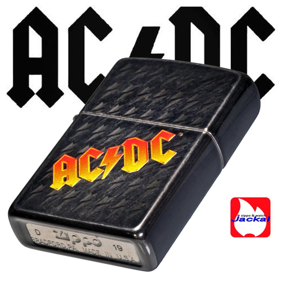 父の日：(メーカー無くなり次第終了予定) zippo(ジッポーライター)AC/DC GRAY DUSK 2019アーティストコレクション＃49014 　送料無料（ネコポス対応）｜jackal｜02