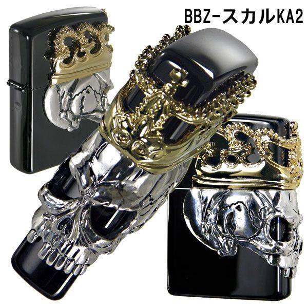 zippo(ジッポーライター) スカル(ドクロ 髑髏)キング2 KA ブラック