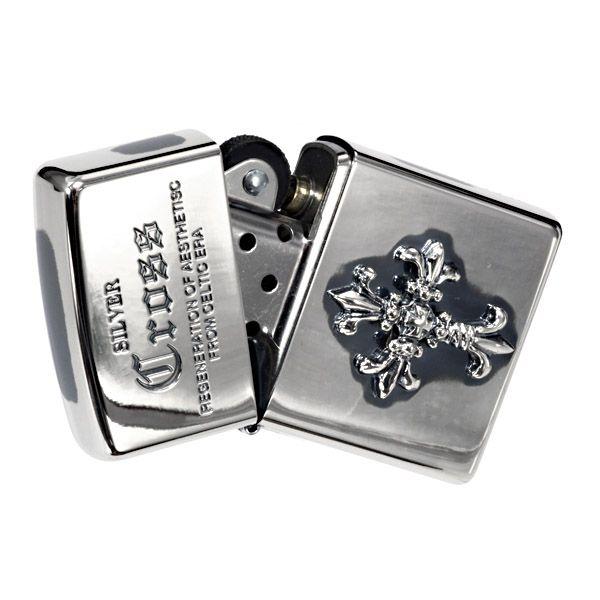 ZIPPO（ジッポー） ジッポーライター 限定クロスメタルジッポ シリアル 