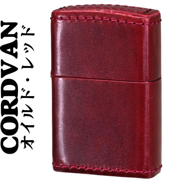 ZIPPO zippo(ジッポーライター)限定 オイルドコードバン レッド RED 
