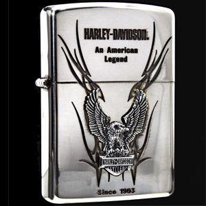 zippo ジッポ ジッポーライター ハーレーダビットソンジッポー エスメタルイーグル 送料無料（ネコポス対応） ジッポー ライター ハーレーダビッドソン HARLEY DAVIDSON 名入れ 彫刻