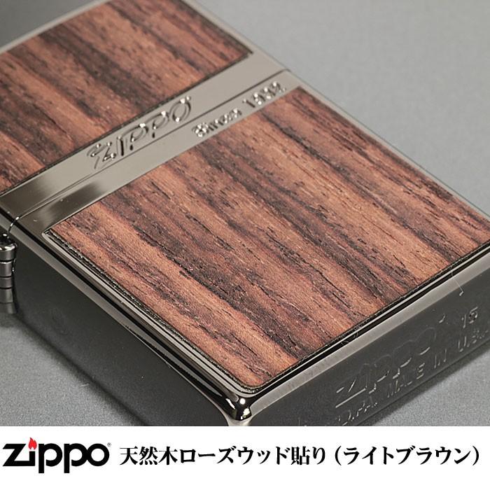 ZIPPO（ジッポー） ジッポーライターネオブラック ウッドシリーズ